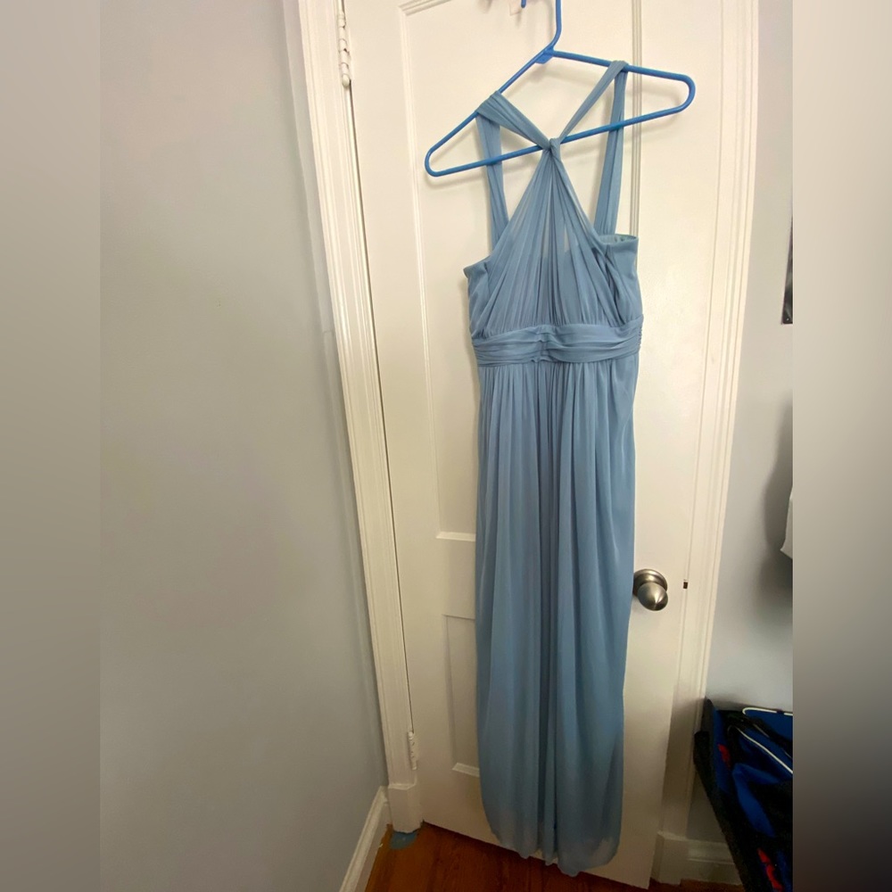 Birdy Grey Long Light Dusty Blue Kiko Formal Dress